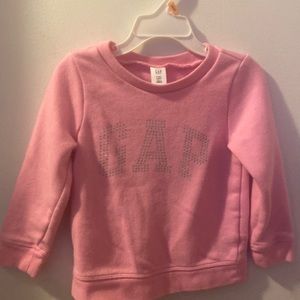 Cute pink toddler sweatshirt